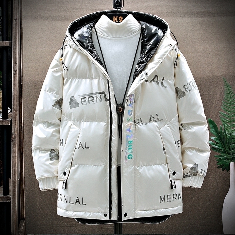 

Men's Down Parkas Men Jackets And Coat Black Puffer Down Jacket Parkas Clothes Puffer Vest Luxury Windbreaker Overcoat 221010, Ivory