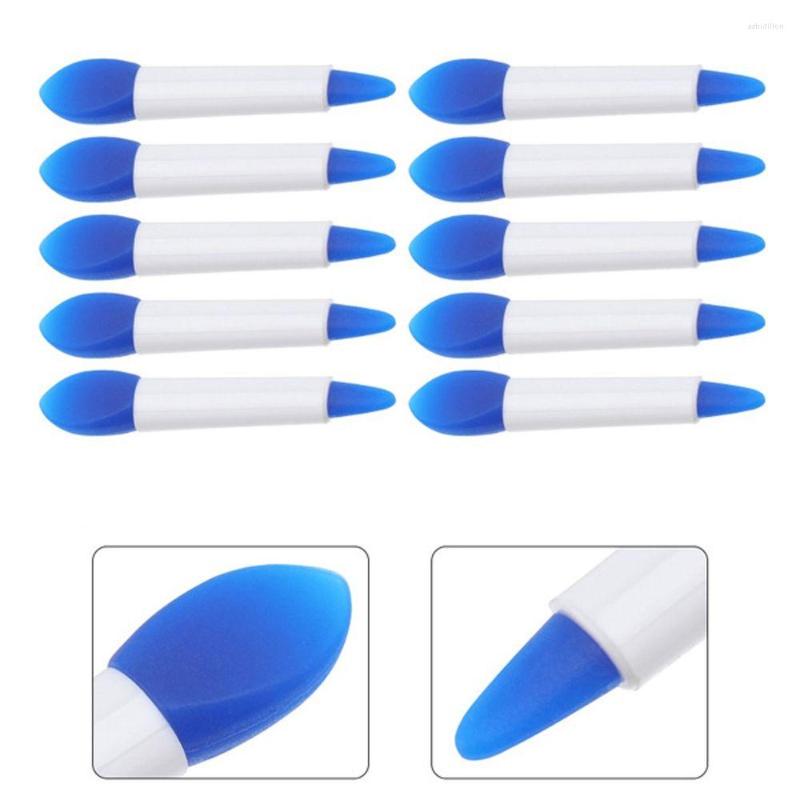 

Makeup Brushes 1 Set 10Pcs Double-ended Lip Mask Practical Silicone Concealer Brush