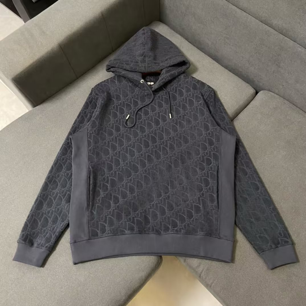 

2023European New Design Men's Hoodie Crew Neck Ladies Sweater Couple Street Sports Sweater Cotton Letter Print