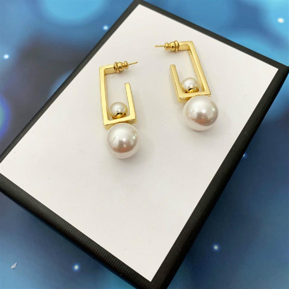 

2021 new pearl D home earrings female Dijia network red explosion models 2 kinds wearing S925 silver needle pearl earrings246v