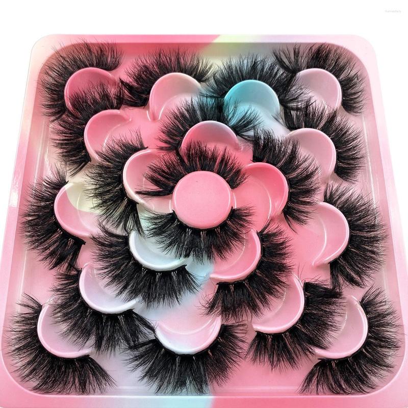 

False Eyelashes 7/10/20pairs Natural Fake Lashes Long Makeup 3d Mink Eyelash Extension For Beauty