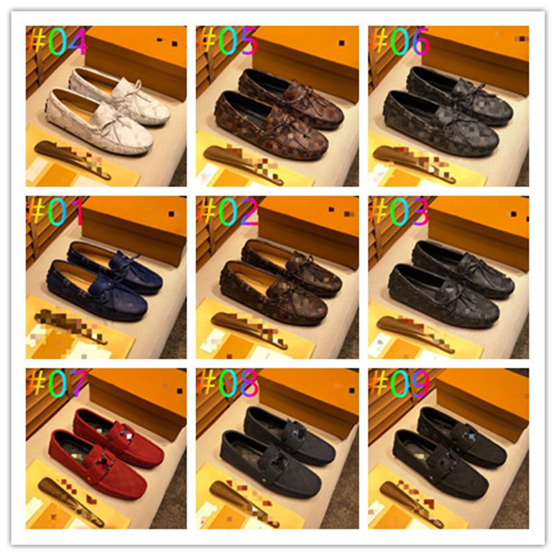 

AA 38 Model Oxfords Leather Men Shoes Whole Cut Fashion Casual Pointed Toe Formal Business Male Wedding Luxury Designer Dress Shoes Party Flat size 38-46, Model 22
