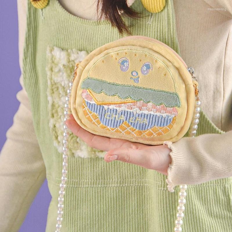 

Evening Bags Xiuya Cartoon Messenger Bag Women Trendyol Embroidery Cell Phone Small Cute Sweet Casual Autumn 2022 Ladies Coin Purse, Yellow