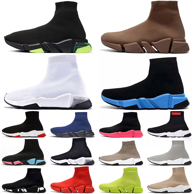 

Fashion Paris designer socks speed Casual shoes Platform mens runner black white sock shoe master womens Sneakers Classic speeds trainer sneakers outdoor size 36-45, 030 36-45 glitter