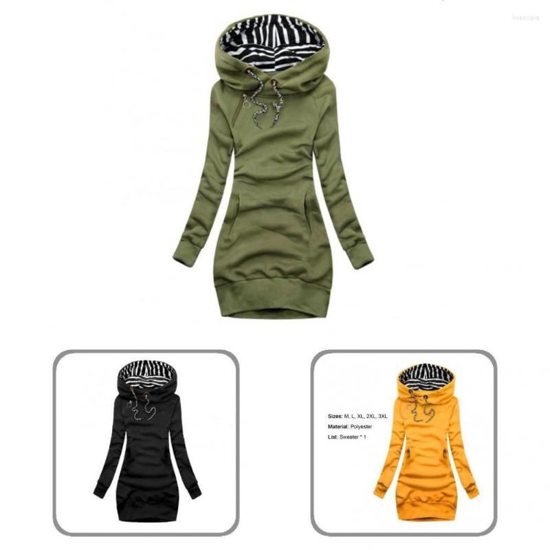 

Women's Hoodies Hooded Pullover Female Hoodie Lady Drawstring Casual Thick Stripe Pint, Blue