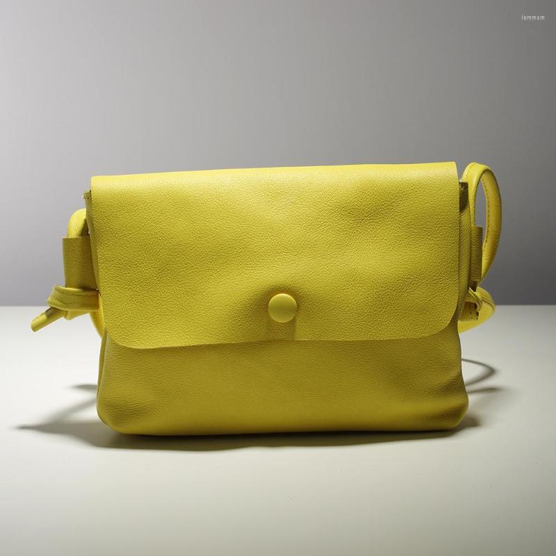 

Evening Bags Genuine Leather Women's Bag Single Shoulder Super Soft Black Wholesale Small Square