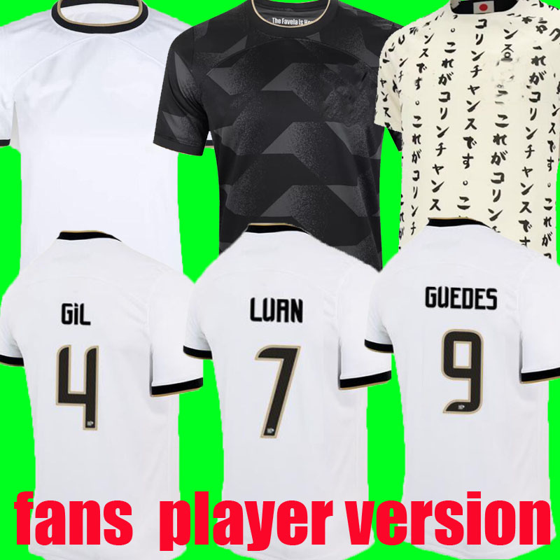 

2022 2023 Soccer Jerseys Corinthian THIRD 3RD Away WILLIAN 22 23 camisetas de footb GABRIEL Balbuena special JADSON football shirt 10th fans player version, Away+wc patch