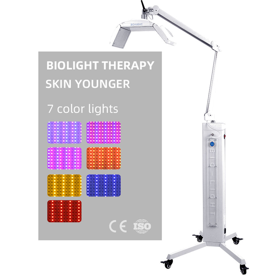 

Multifunctional 7 Colors PDT LED Skin Rejuvenation Light Therapy Machine Acne Remover Photodynamic Lamp Facial Care Spa beauty Equipment