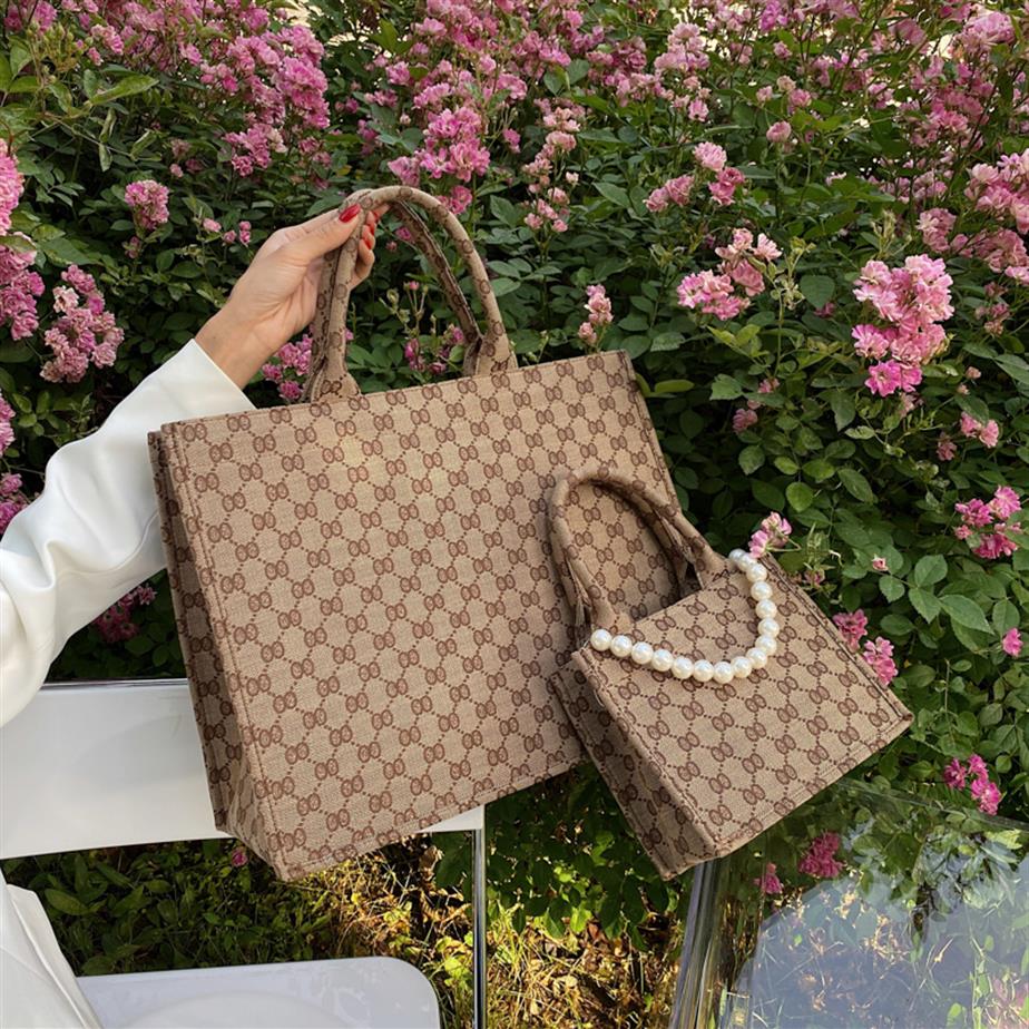 

Luxury Tote Purse Women Branded Handbag Classic Canvas Square Large Capacity Hand Bags For Women Vintage Shopping Bag Satchels234h, Mall pink