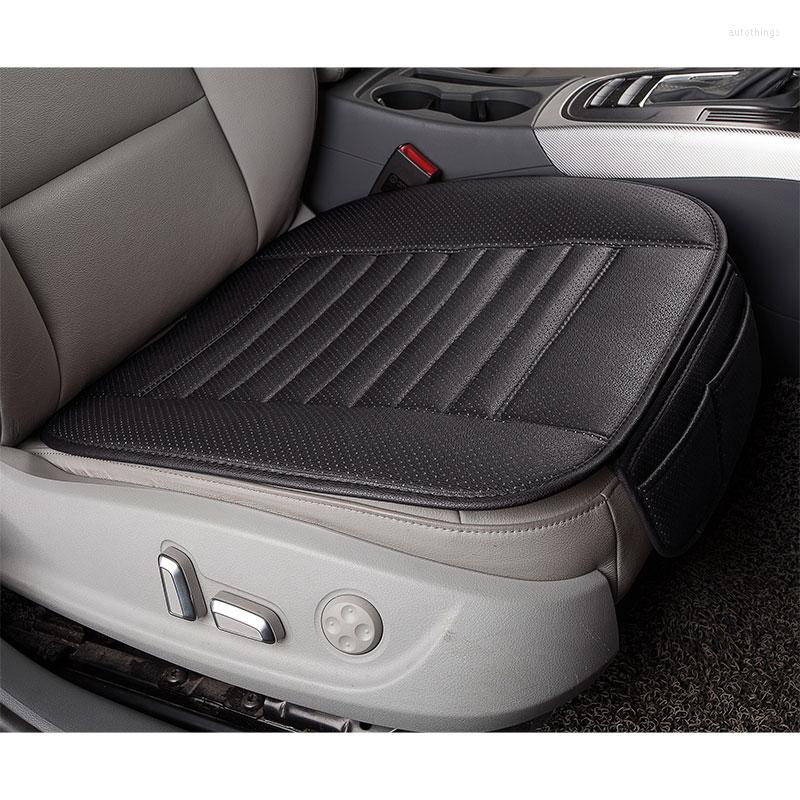 

Car Seat Covers Faux Leather Cover Four Season Use Single Pad Cushion