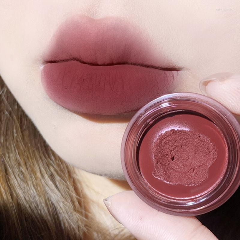 

Lip Gloss Canned Mud Glaze Crystal Moisturizing Lipstick Velvet MaMousse Solid Tint Lasting Makeup Korean Cosmetics, 02