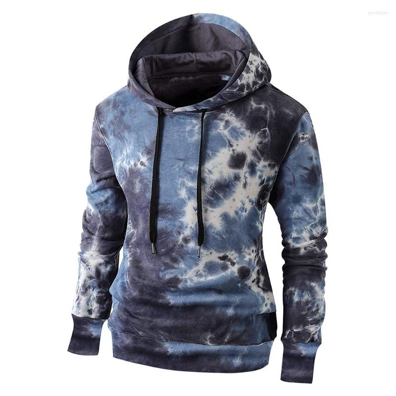 

Men's Hoodies Men Tie-dyed Sweatshirts 2022 Spring Autumn Fashion Mens Male Loose Couple Outfit Brand Hip Hop Hoodie