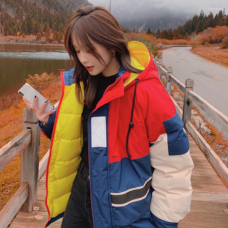

Women' Down 2022 Style Jacket Tops For Men And The Same Thickened Winter Clothes Ski Suit Coat Puffer, Black