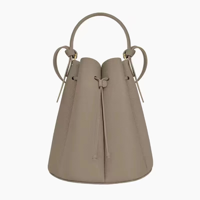

France Paris Bags Number Eight Fresh Almond Numero Huit Bucket Bag Women Handbags Genuine Shoulder Messenger Crossbody Bag Luxury Designer Purses 2023, 1small