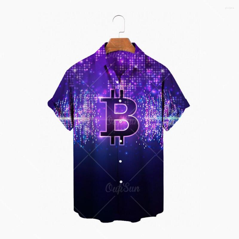 

Men' Casual Shirts 3D Printed Hawaiian Shirt Men' Urban Fashion Short Sleeve Single Button Beach Top 5XL, Zm-719