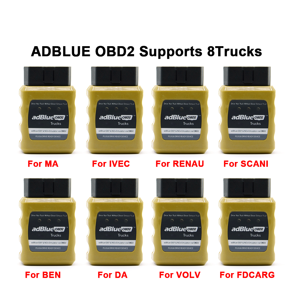 

AdBlue Emulator Diagnostic Tools EURO 4/5 OBD OBDII AdBlueOBD2 OBD2 NOx Ad blue Emulators for S-can and D-AF for Renault -IVE-V-0