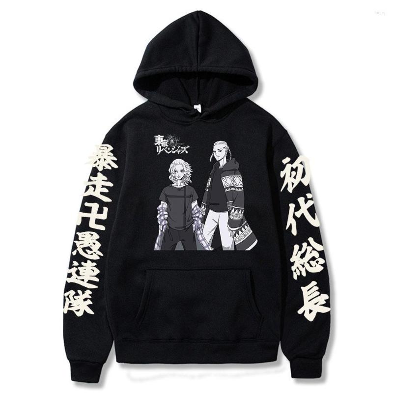 

Men's Hoodies Anime Tokyo Revengers Unsex Mikey Graphic Long Sleeve Sweatshirts Harajuku Men's Clothes, Red 2
