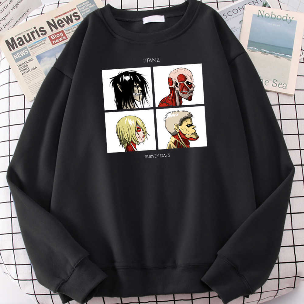

Men' Hoodies Sweatshirts Fashion Anime Hoodie Man Attack On Titan Print Autumn Fleece Sweatshirts New Brand Graphic Pullover for Male Hip Hop Streetwear T221008, Dark blue