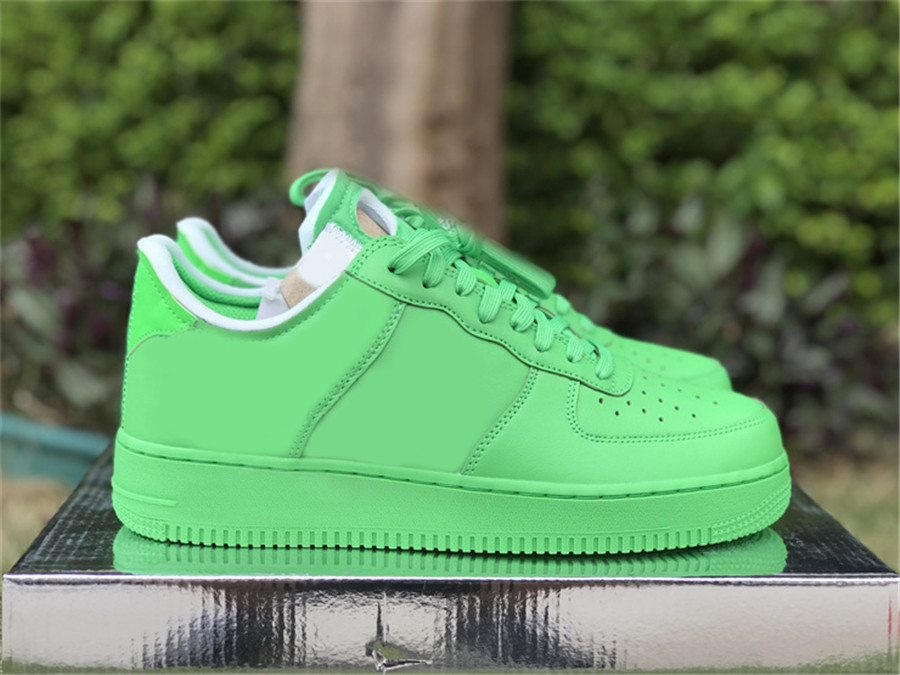 

2022 Light Green Spark 1 Low Shoes Gold Metallic Silver University Blue MCA Off Yellow Volt Black White Sail '07 MoMA Men Outdoor Sports Sneakers With Original Box 36-47.5, Double box