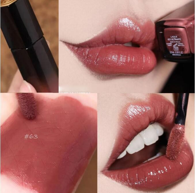 

Luxury Brand Lip gloss 5.5ml Rouge Shine Liquid Lip Colour 0.18fl.oz Lips Makeup 3color 75 63 64 DHL Fast Free Ship, Mixed color