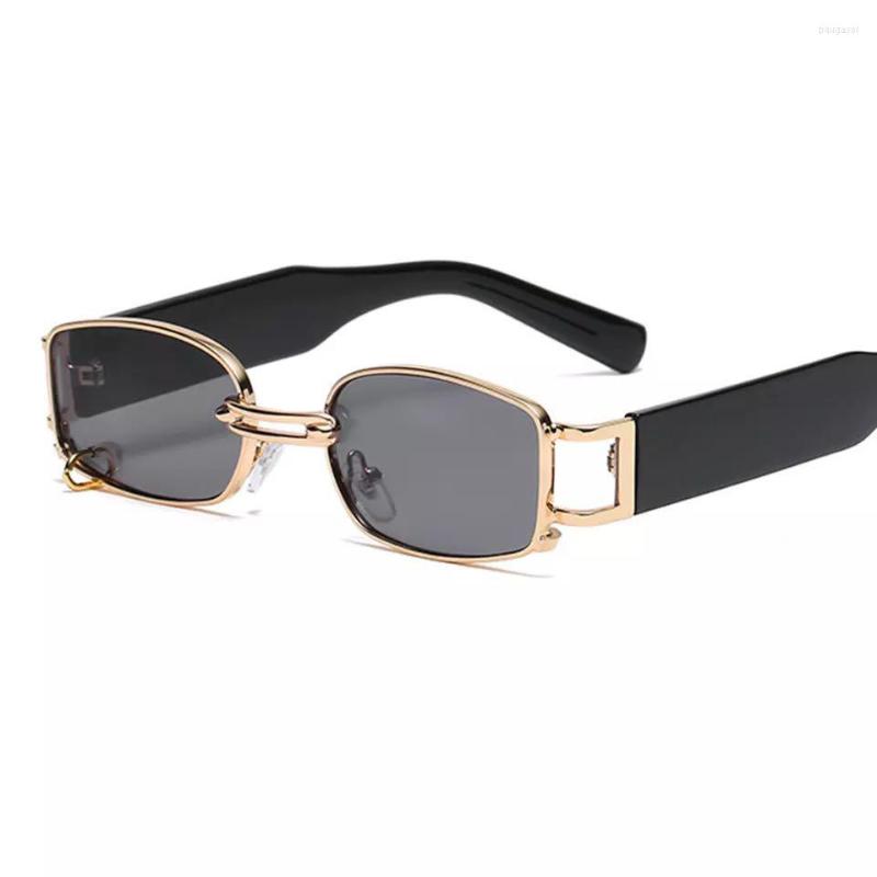 

Sunglasses Punk Men Women Retro Square Steampunk Brand Designer Circle Sun Glasses Vintage Metal Frame Eyewear