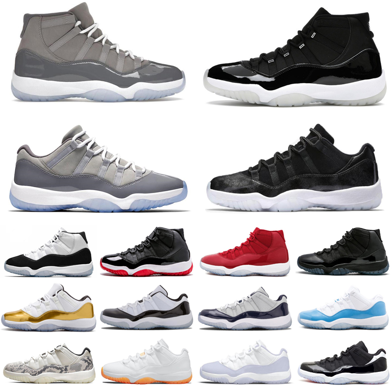 

Mens Basketball Shoes 11s Jumpman 11 Pure Violet Cool Grey Concord Bred Platinum Tint Animal Instinctmen Bright Citrus UNC Men Sports Sneakers Big Size US13 Women, 21