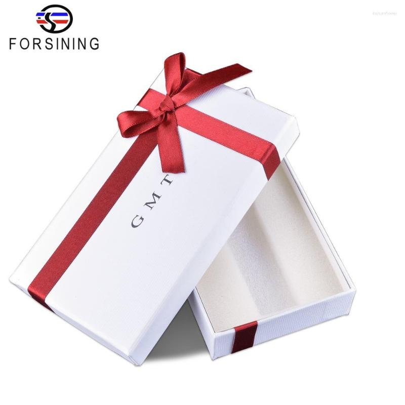 

Watch Boxes Forsining GMT Special High-end Christmas Year Quality Cardboard Gift Box Luxury Present Design