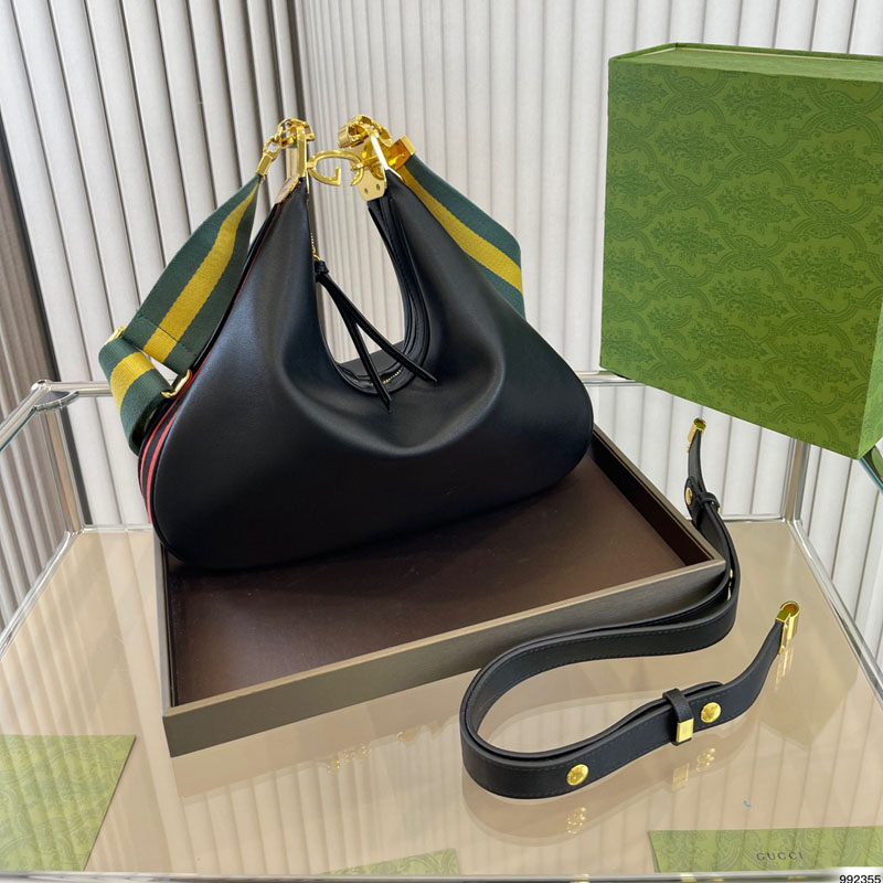 

Attache Designer Bag Women Canvas Handbag Half Moon Fashion Shoulder Bags Crossbody Classic Nylon Strap Letters Purse Luxury Tote bags, 3# size 34x20 cm