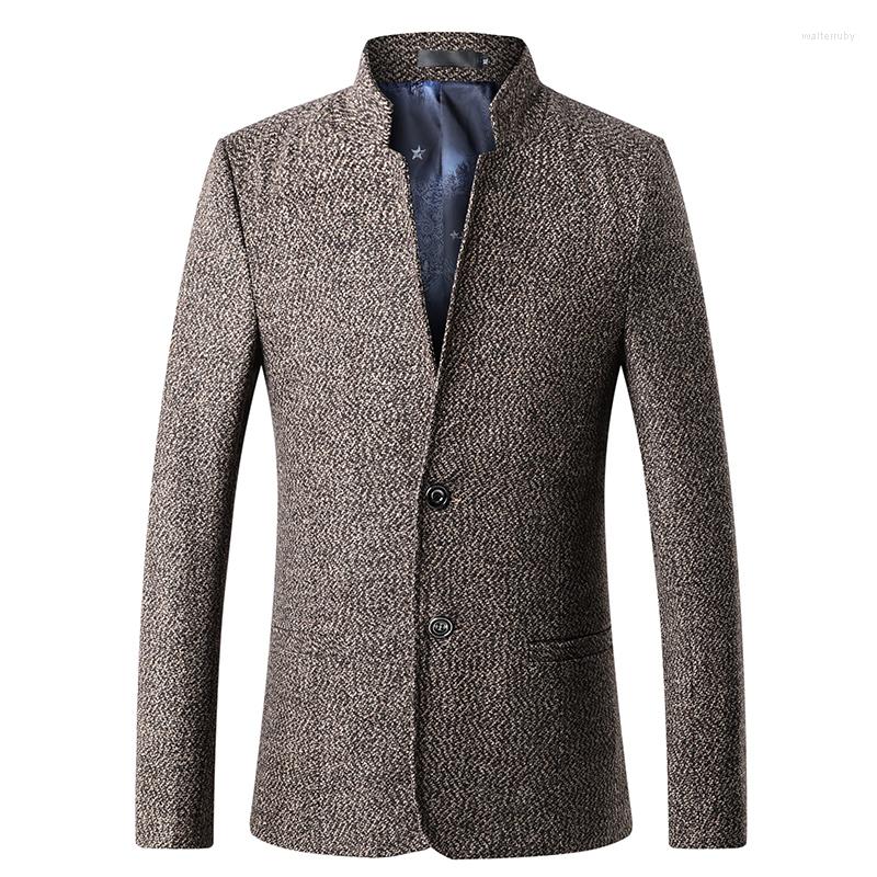 

Men's Suits 2022 Suit Chinese Tunic Business One Button Classical Formal Comfortable Slim Fit Meeting Daily Outdoor Jacket, 920-grey