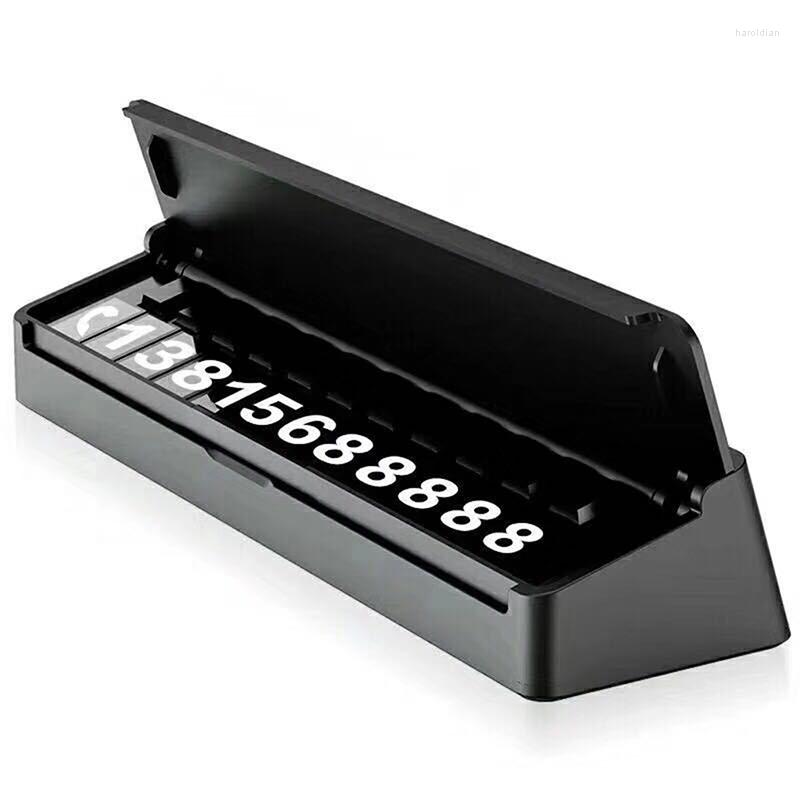 

Interior Decorations Imitation Piano Car Temporary Parking Card Telephone Number Plate Auto Sticker Hidden Stop Sign Notice Phone