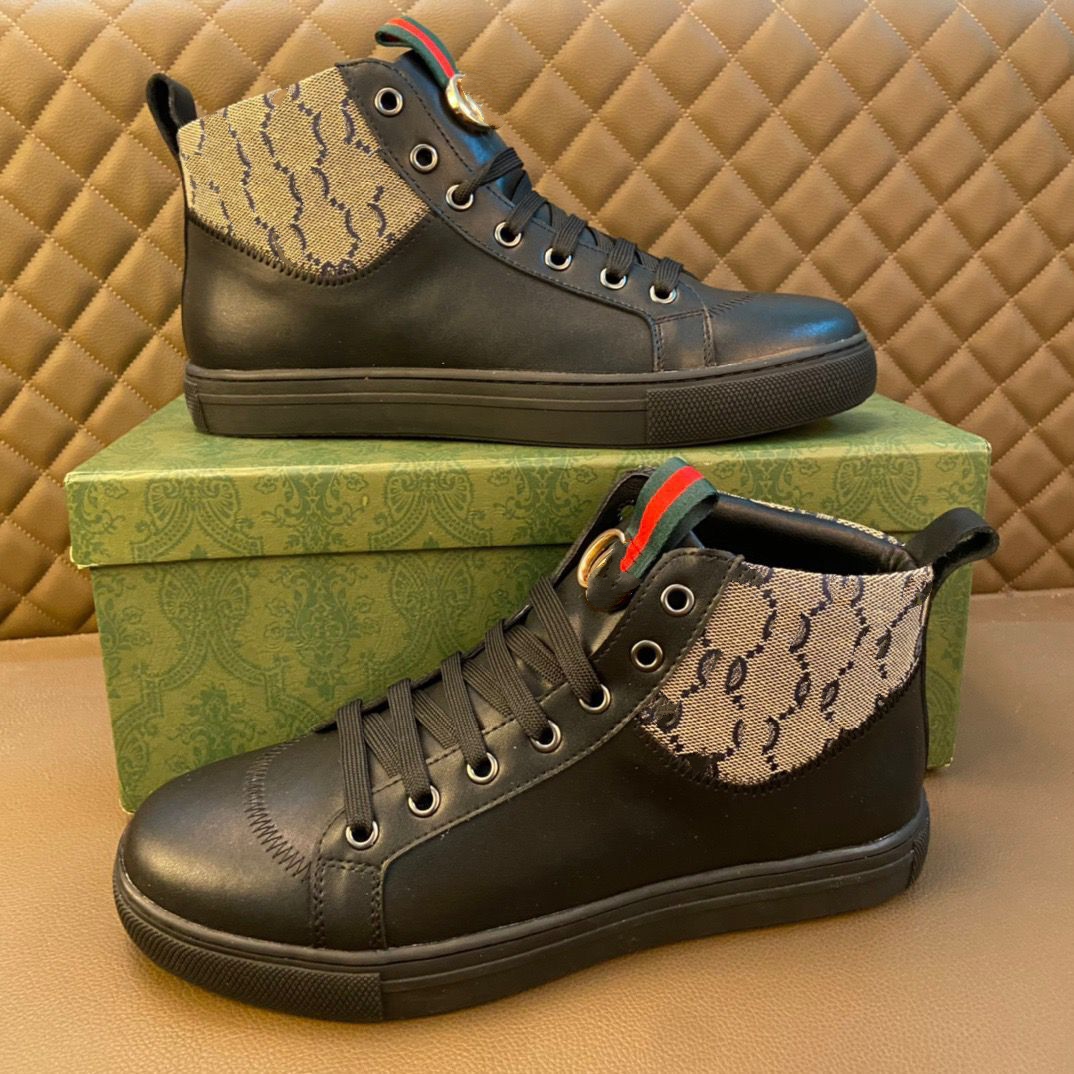 

Luxury designer sneakers mens Shoes genuine High-end leather classic Made of cowhide High mercerized canvas mkjpli000003