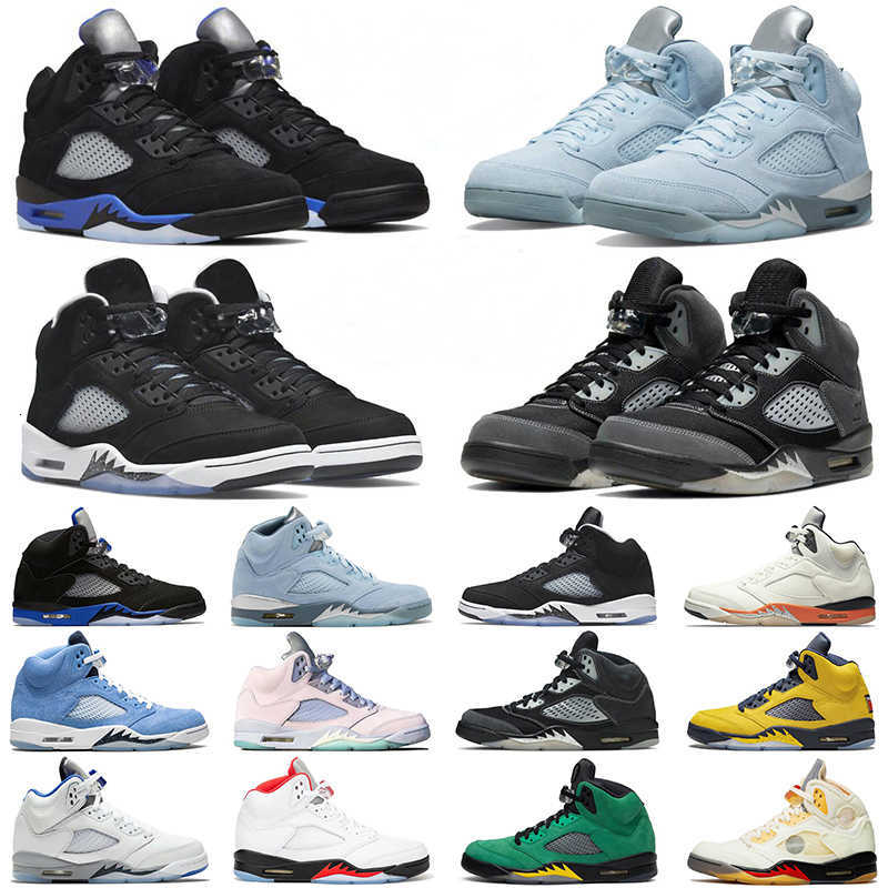 

Shoes Dr Racer Blue 5 5s Mens Basketball Shoes Oreo Bluebird Anthracite Sail Shattered Backboard Unc Pe Easter Men Trainers Sports Sneakers Quality, Shown