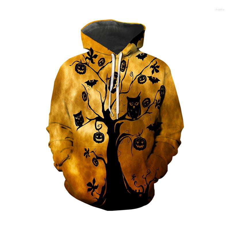 

Men's Hoodies 2022 3D Print Halloween Horror Pumpkin Hooded Sweatshirt Men Women Fashion Hoodie Pullover Harajuku Boy Girl Tops, Wyly2457