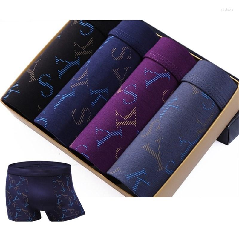 

Underpants Boxer Men Underwear Plus Size Modal Boxers Print Male Panties Brand Shorts Man Panty Undies Trunk Boxershorts, Beige