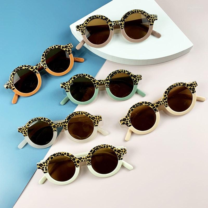 

Sunglasses Fashion Cute Children Round Unisex Boys Girls Babys Sun Glases UV400 Kids