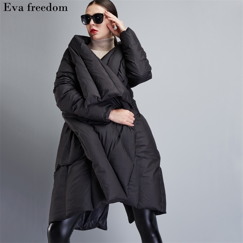 

Womens Vests Design sense down jacket womens cape top winter fashion highneck warm coldproof girl coat large size jacket 221010, Black