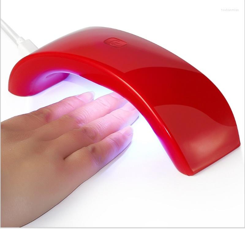

Nail Dryers 12W UV Lamp Dryer LED For Nails Gel Phone Shape Curing Polish Art Tools 50sets, Red