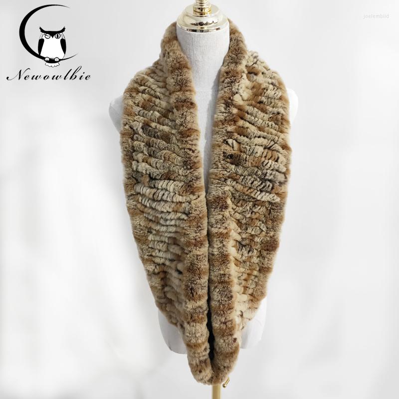 

Scarves Women Infinity Fur Scarf High Elasticity Circle Long Rex Winter Warm Street Fashion