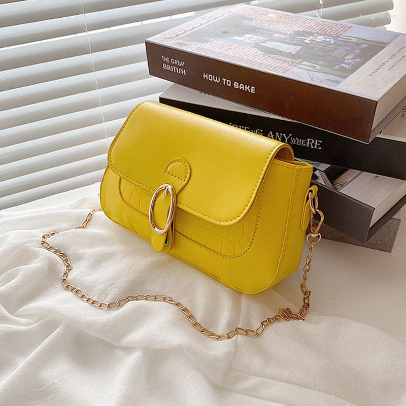 

Evening Bags High Quality Chain Handbags For Women Pu Leather Shoulder Stone Pattern Designer Crossbody Bag Simple Style Female Purse, Black