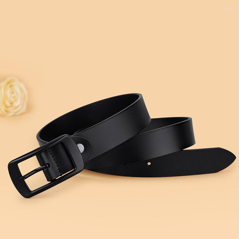 

Belts Women's Jeans Belt Fashion Cow Personality Casual, Black