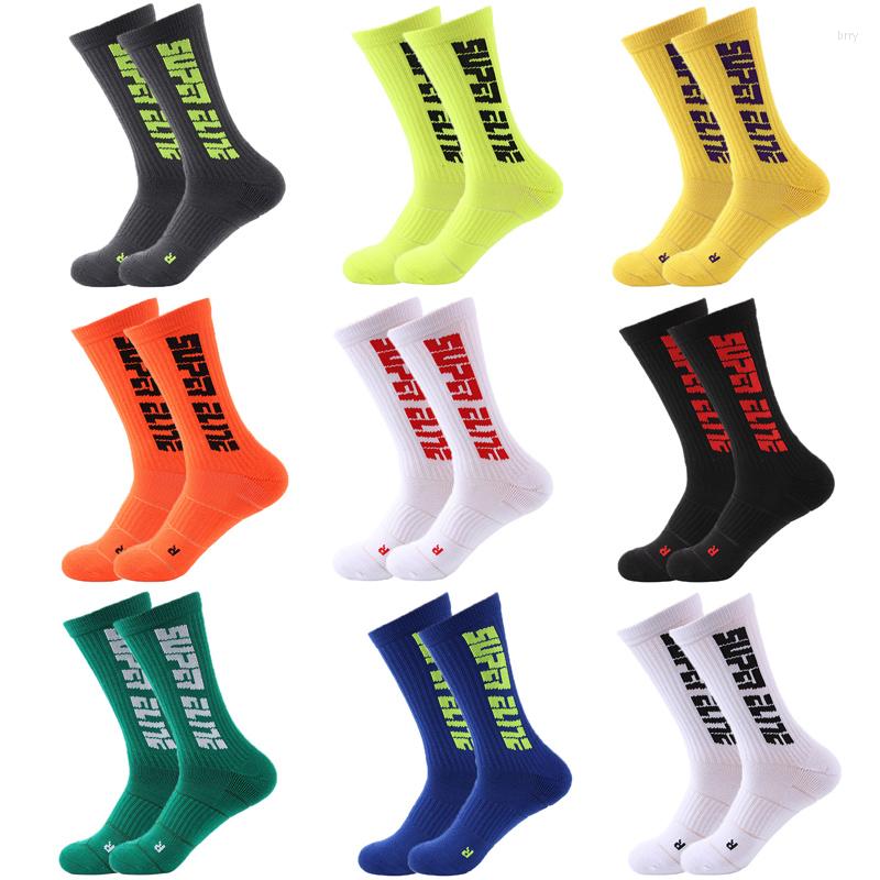 

Men's Socks Men Letter Basketball Cycling Outdoor Mount Sports Wearproof Bike Footwear For Road Running