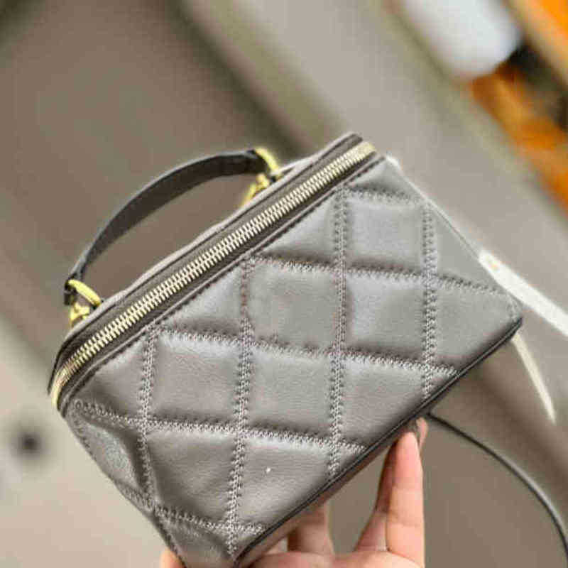 

Designer Shoulder Bags Luxury evening bags Women's Box Handbag Leather Crossbody Female Cosmetic bags 220324, Black