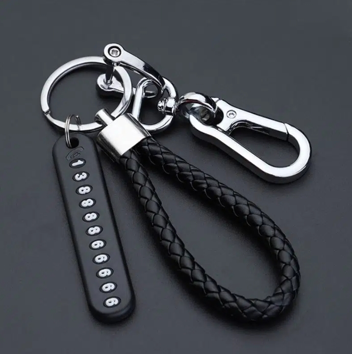 

Keychains Anti-Lost Keychain Pendant With Phone Number Strip