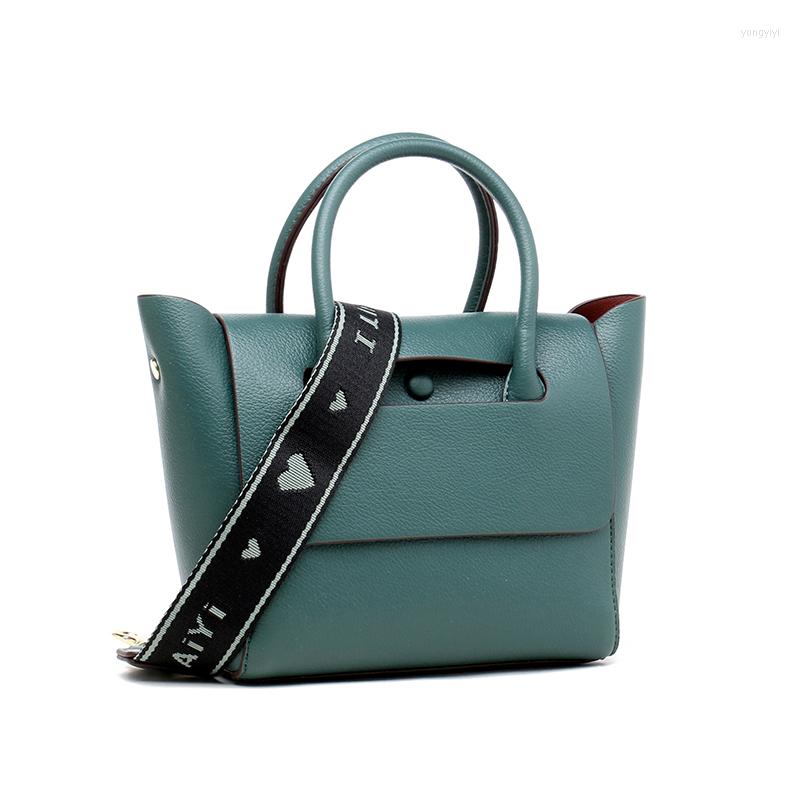 

Evening Bags Luxury Design Women Shoulder Bag Pebbled Leather Handbag Interchangeable Strap Crossbody Ladies Large Capacity Casual Totes, Black