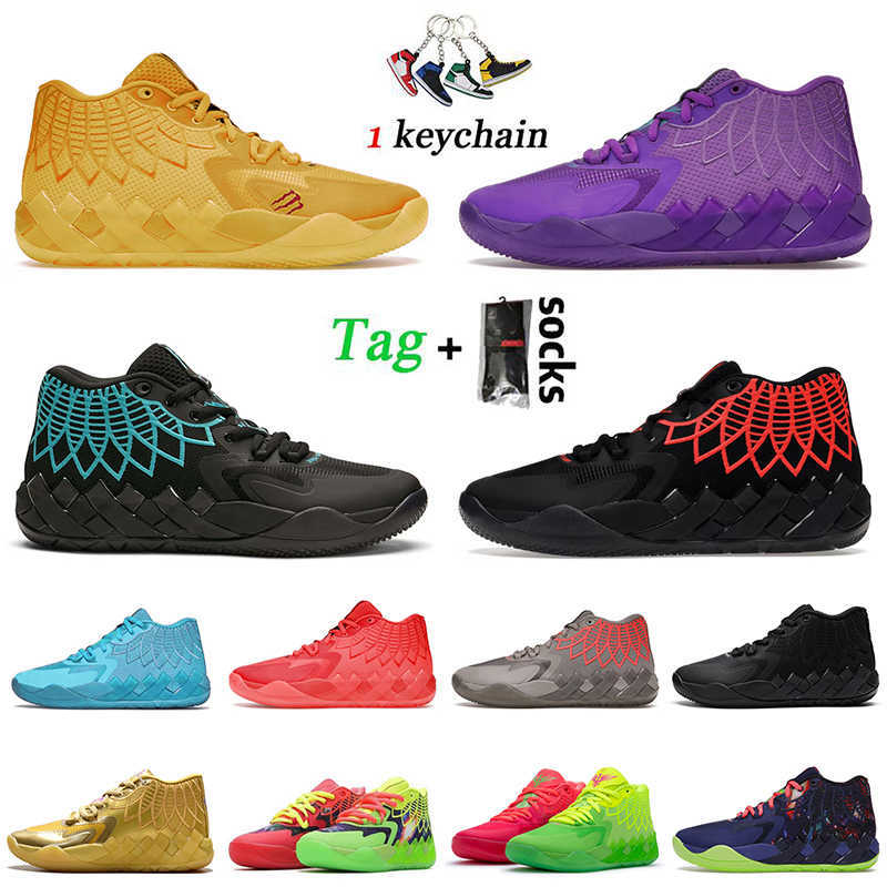 

Top Quality LaMelo Ball MB.01 Basketball Shoes Be You Queen City Black Red Blast Buzz City Iridescent Dreams Rick and Morty Galaxy I UNC For, B10 iridescent dreams 40-46