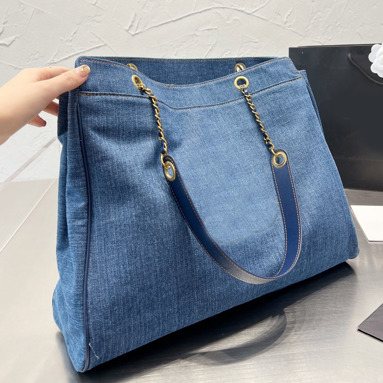 

cowboy chain Oxford bag 2023 Luxury Designer Brand Fashion Shoulder Bags Handbags Crossbody Women Letter Purse Phone bag Wallet Metallic, No bags