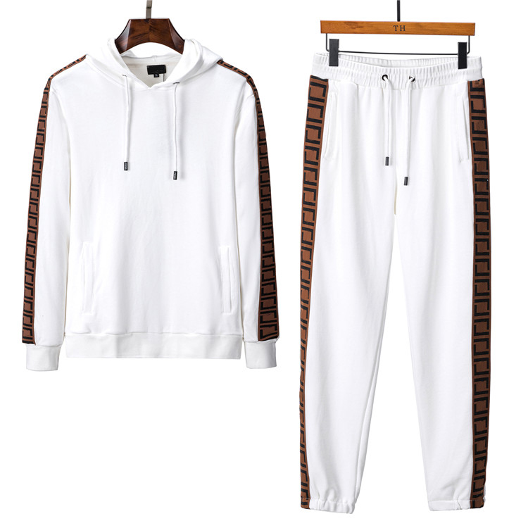 Costume pour homme Survêtement de créateur avec survêtement pull à capuche alphabet imprimé