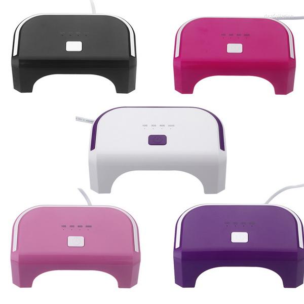 

Nail Dryers 10pcs TP36 12W LED Dryer Curing Lamp Machine For Polish Gel Art Tool Light To EU PLug, Black