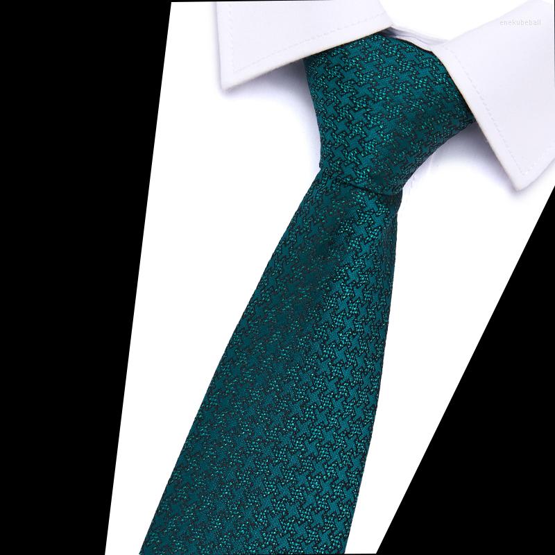 

Bow Ties Jacquard Fashion Brand Silk Gravatas Men Tie Fit Work Wedding Green Shirt Accessories St. Valentine's Day Festive