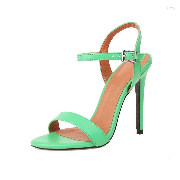 

Sandals Fashion Women's Summer Sexy Thin Heels Super High Fish Mouth Versatile, Black